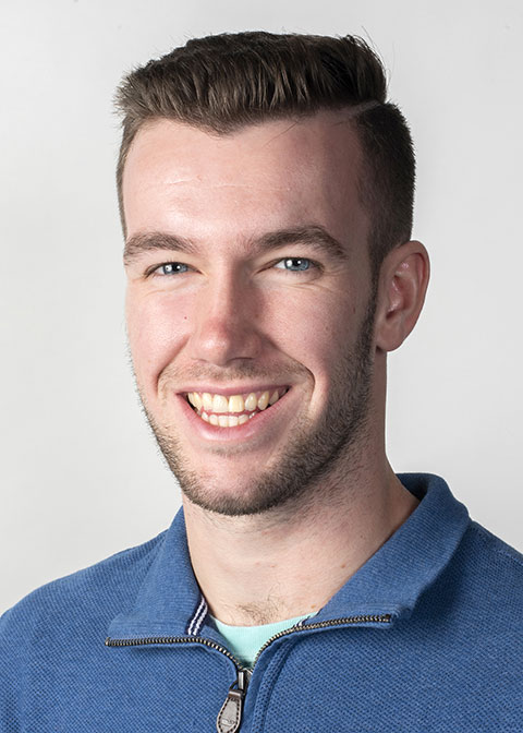 Studio headshot for Jacob Biedermann
