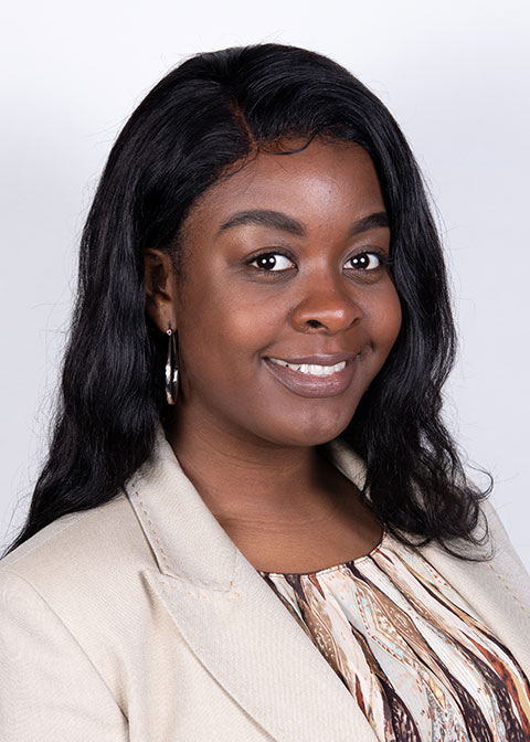 Studio headshot for Tiana Brown