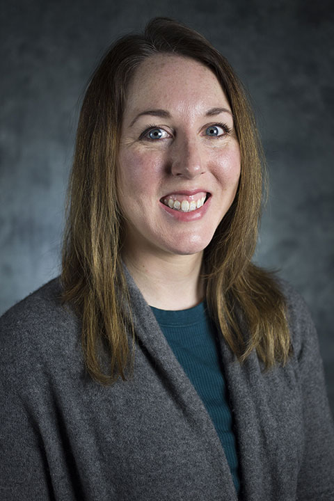 Studio headshot for Catie Grant