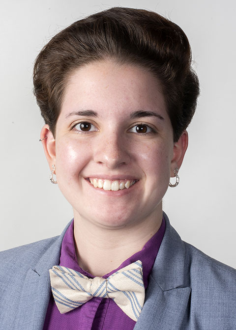 Studio headshot for Sydney Herdle