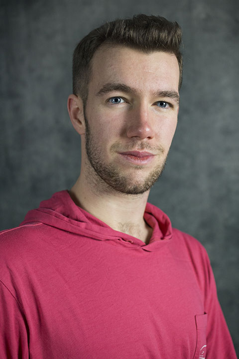 Studio headshot for Jacob Biedermann