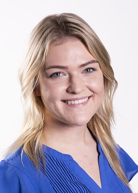 Studio headshot for Katie Gergel