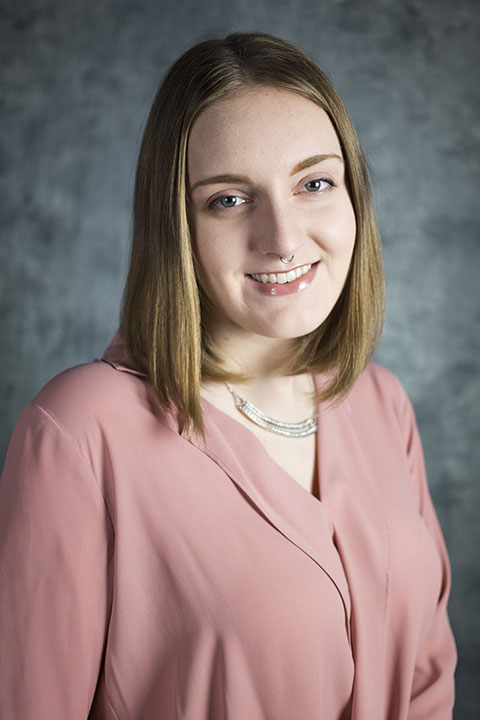 Studio headshot for Lindsey Shuey