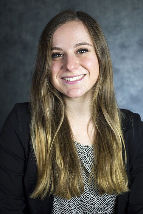 Studio headshot for Rachel Anton
