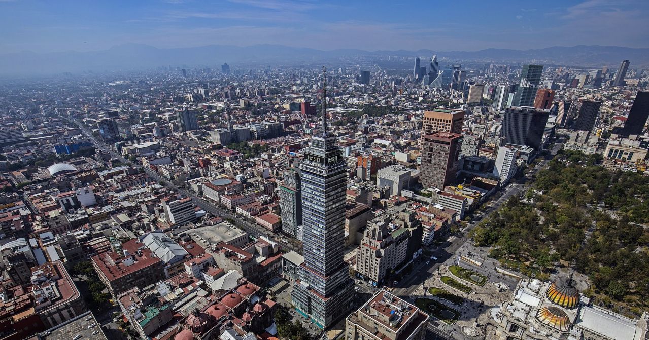 Mexico City skyline