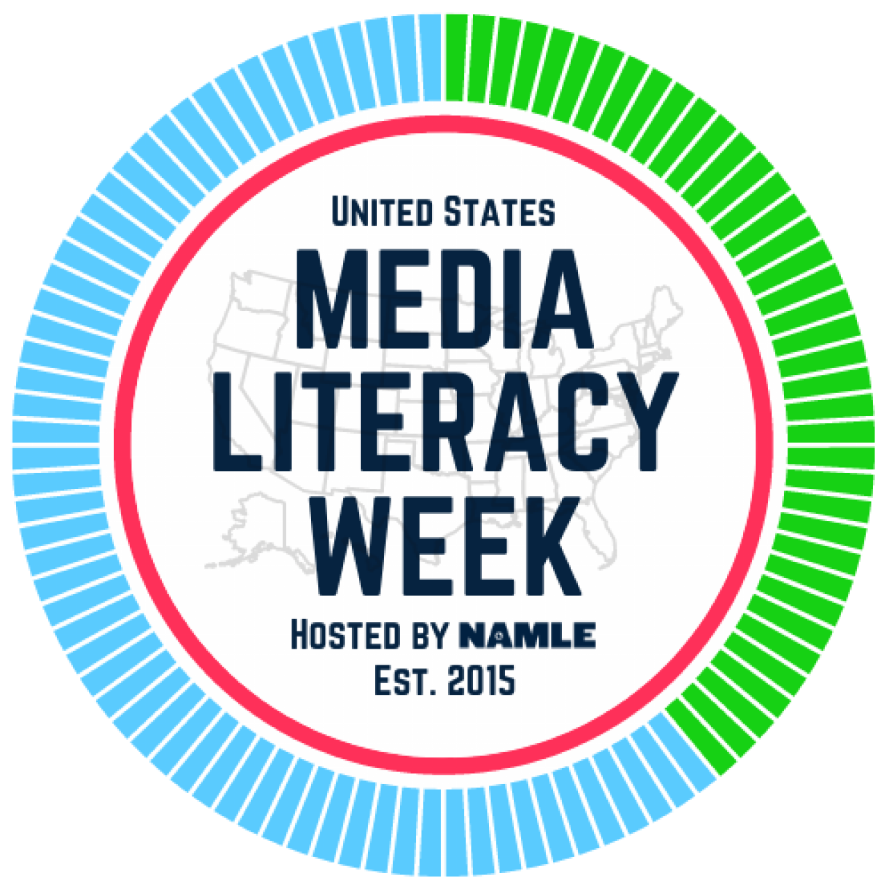 Media literacy, U.S. map logo