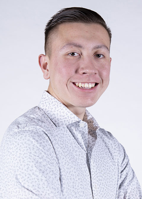 Studio headshot for Antonio Mosquera