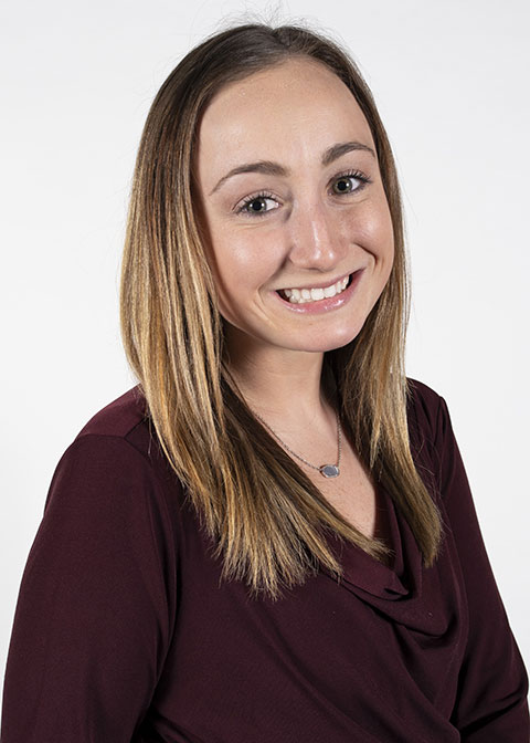 Studio headshot for Grace Bradley