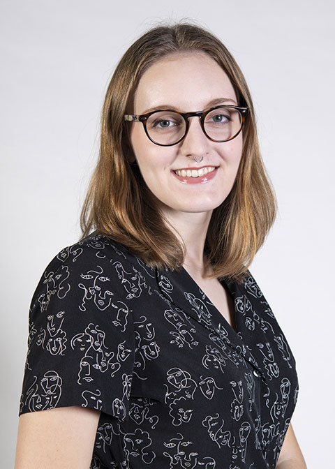 Studio headshot for Lindsey Shuey