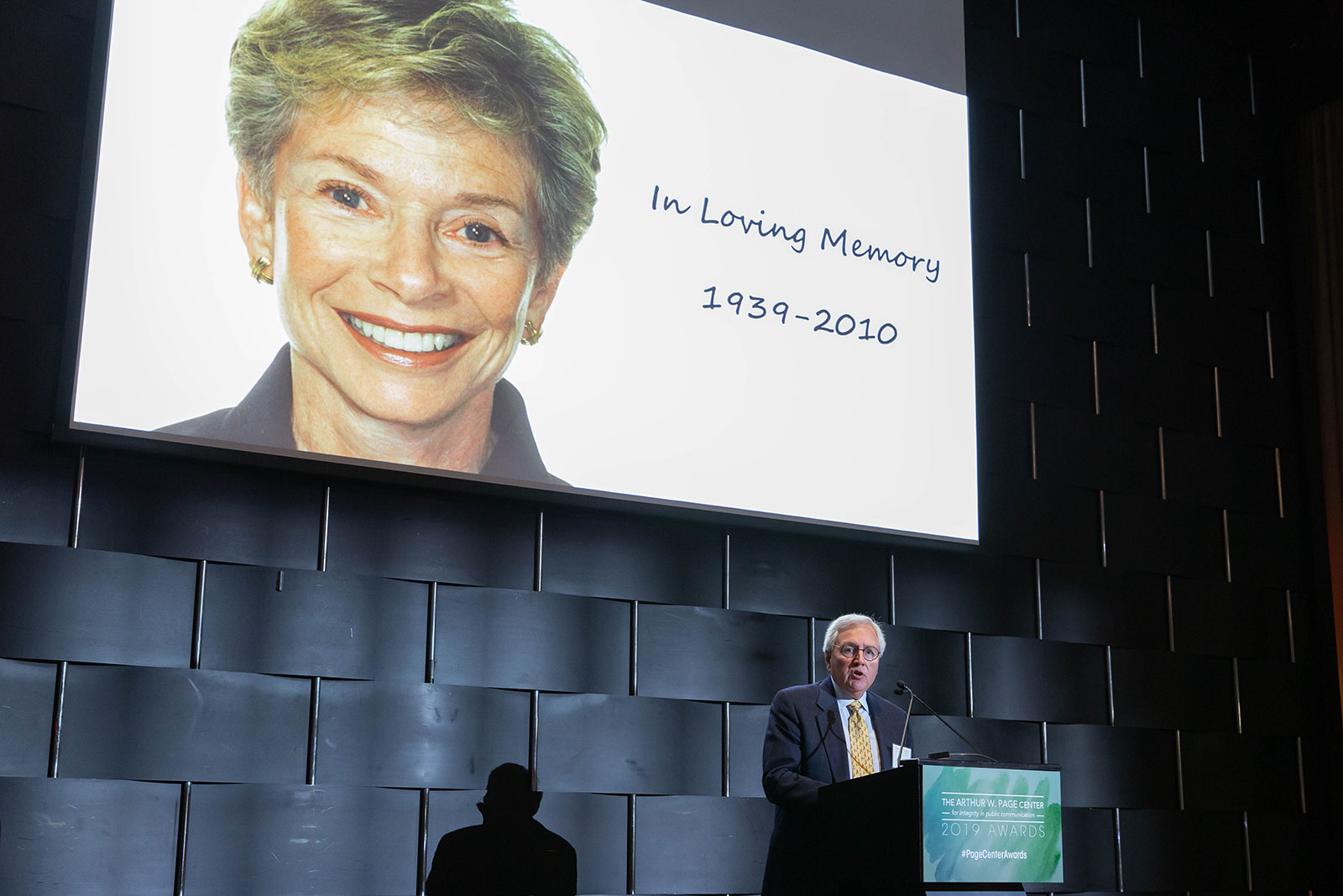 Former honoree Dick Martin shares a touching tribute to 2019 posthumous honoree Marilyn Laurie.